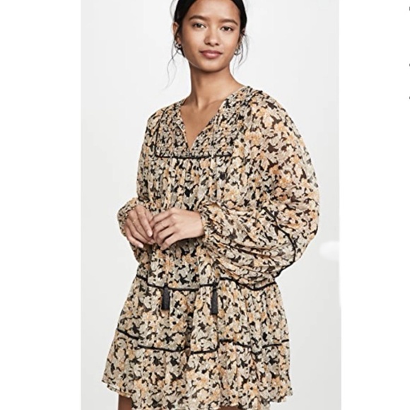 Free People Dresses & Skirts - FREE PEOPLE FREE SWINGING MINI DRESS SIZE - Large NWOT